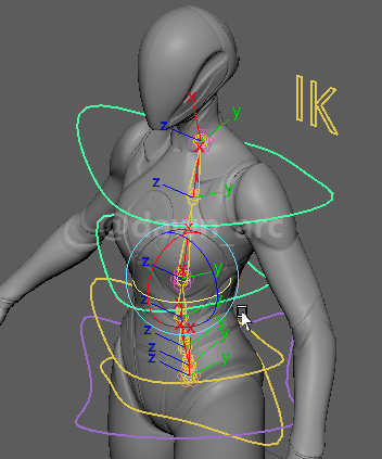 [Maya]Rigging 10 - Spine IK